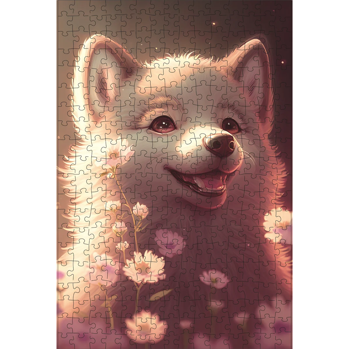 성인 및 어린이를 위한 300 조각 직소 퍼즐, 가족 게임 장난감, 홈 아트 장식 퍼즐, 귀여운 작은 여우