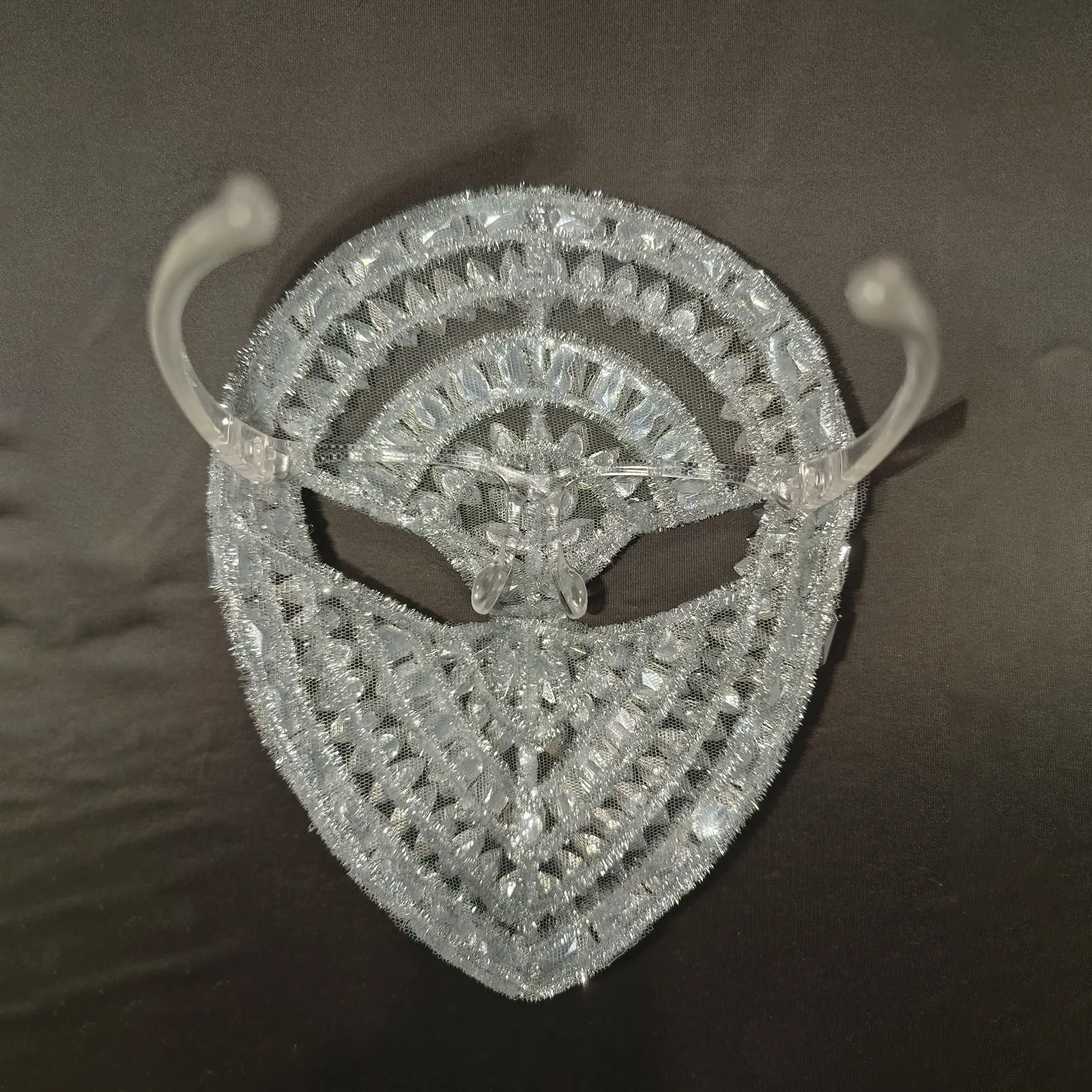 مثير الشظية الفاخرة الراين الرجال كوس اللعب الرعب قناع اكسسوارات حفلة الرقص المغني المرحلة جوجو ازياء الهذيان مهرجان ارتداء