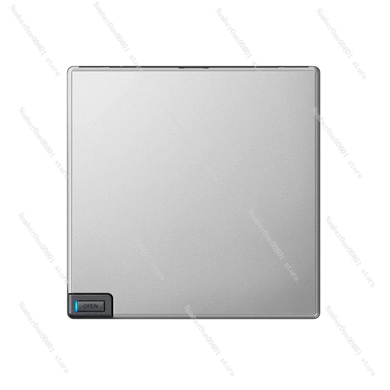 

External Blu-ray Burner BDR-XD08CS Silver Mobile Blu-ray Burner Notebook CD-ROM Drive