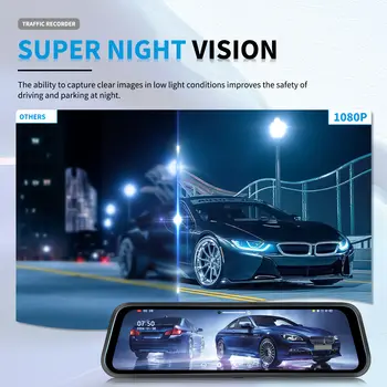 10 best sales Camera hành trình gương chiếu hậu - №9