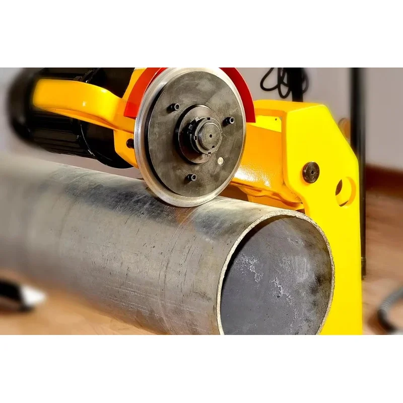 Hydraulic Power Round Cutters Manual Metal Pipe Cutting Semi Auto Cutter hine