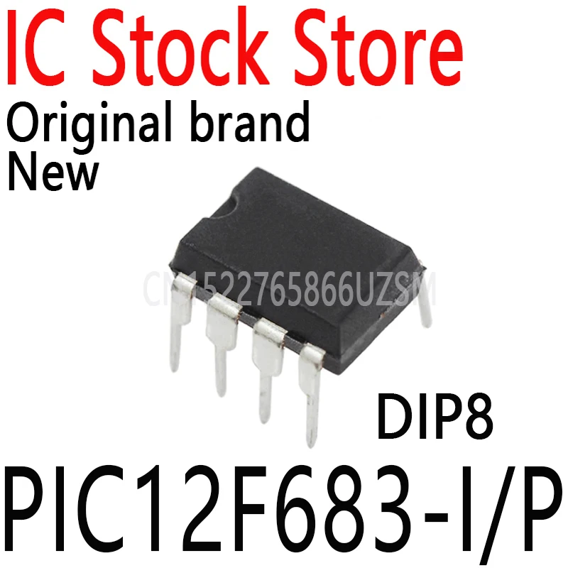 2-5PCS New and Original PIC12F675 12F675 PIC12F683 12F683 SOP8 12F675 DIP8 IC PIC12F675-I/SN PIC12F683-I/SN PIC12F683-I/P