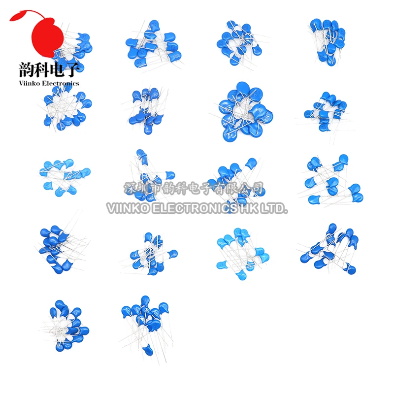 3KV 18 Values*10pcs 180pcs Ceramic capacitor Kit 5PF 10PF 22PF 30PF 47PF 56PF 100PF 150PF 220PF 330PF 470PF 102 222 332 472 103