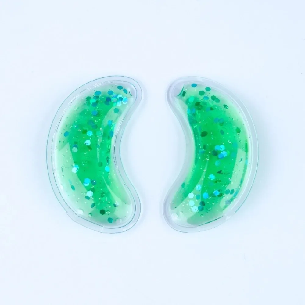 Gel Eye Pad Reusable Hot Cold Compress Eye Patches Ice Feel Hot Cold Eye Mask for Eye Strain Swelling Dark Circle Skin Care Tool