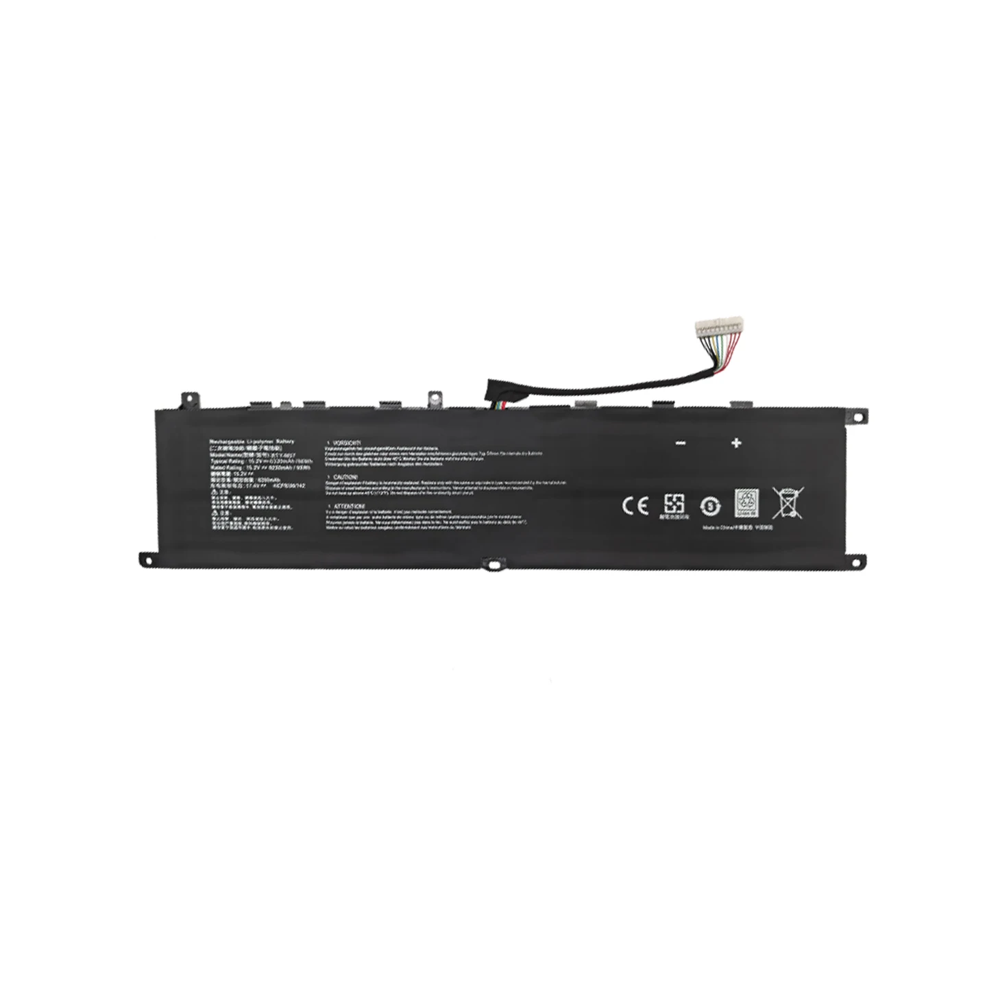 BTY-M57 96Wh 15.2V Higher Capacity Replacement Laptop Battery for MSI GP66/GP76/GP77/Stealth 17M/Vector GP66