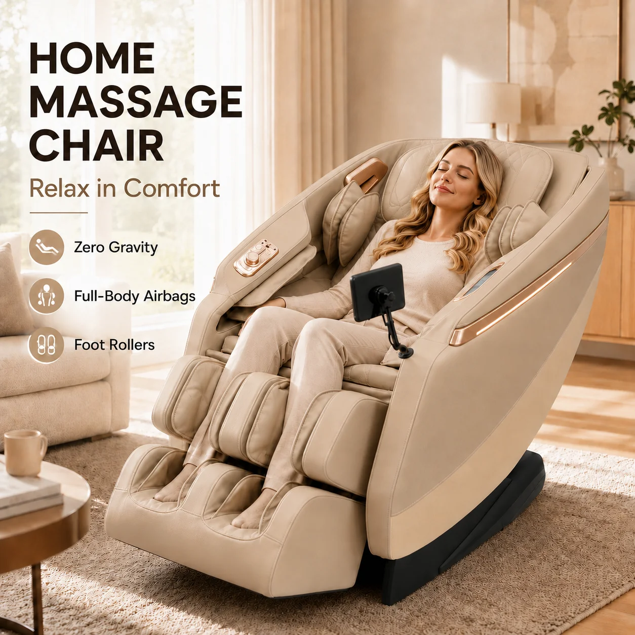 2026 Luxury Zero Gravity Electric Chair Full Body Smart Massage Sofa Wholesale Product Fixed Point Massage Chair