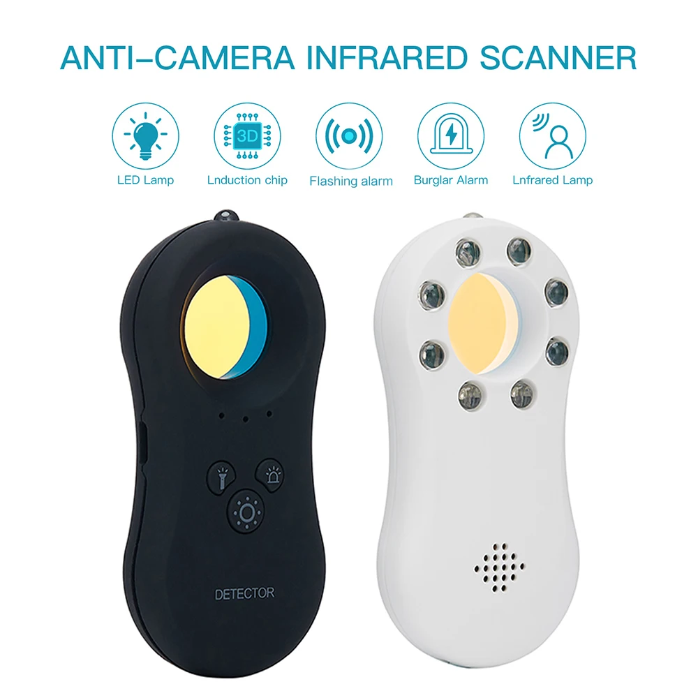 

Multi-Function Mini Wireless Camera Device Finder GSM Signal Detector Anti-Candid Privacy Security Protect Vibration Alarm