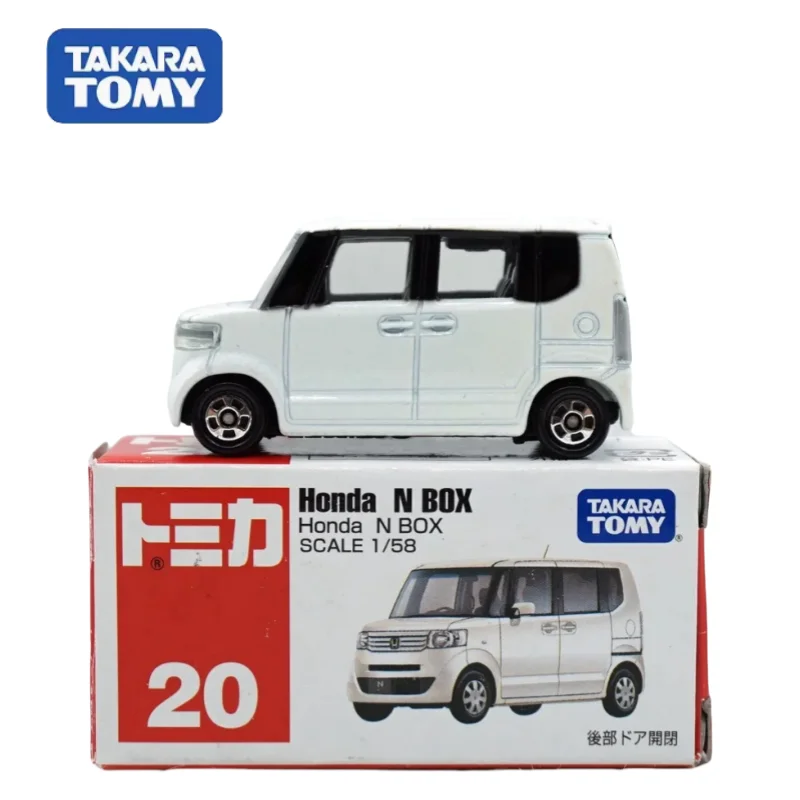 TOMICA Quality scale model 1/64 No. 20 honda N-BOX Honda minivan alloy model collection, children's Day gift toys for children.