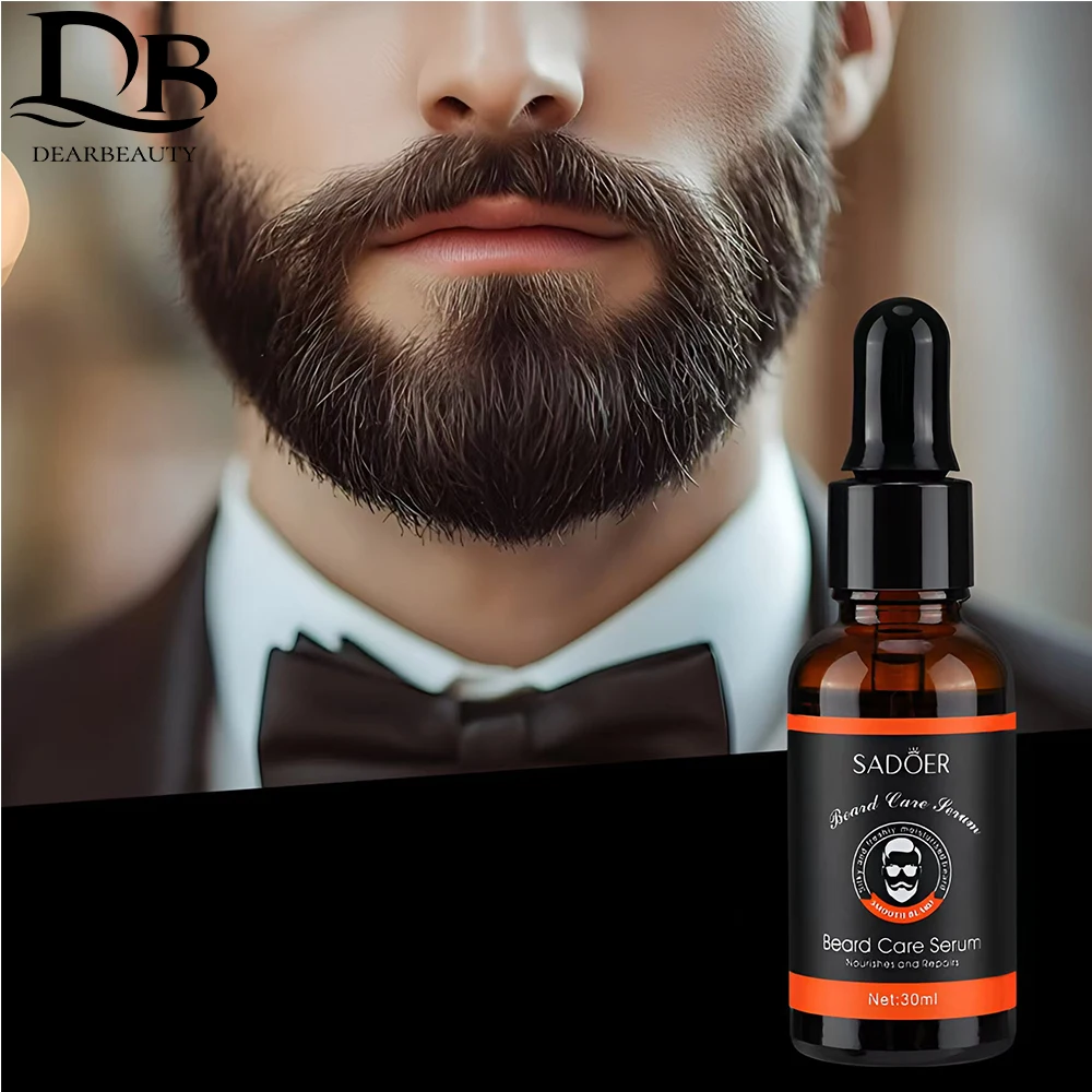 

Non-irritating Beard Care Essence 30ml Improve Problems Moisturizing And Smoothing Softening Luster No Knots Pure Plant Extract