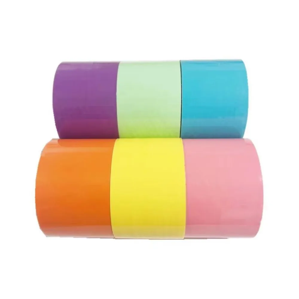 

6Pcs Glow in Dark Luminous Sticky Ball Rolling Tapes Colorful 10M Fluorescent DIY Ball Tapes Handmade Random Color