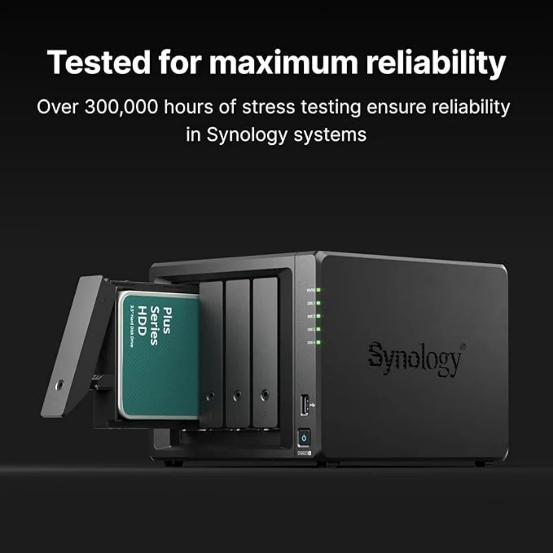 Synology HAT3300 6TB 4TB Plus シリーズ SATA HDD 3.5 インチ内蔵ハードドライブ