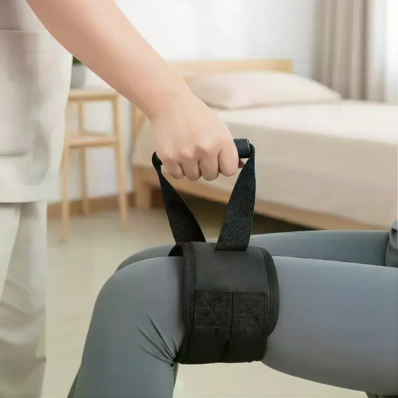 Leg Lifter Strap Mobility Assistance Pull Up Belt Leg Movement Transfer Device Elderly Disabled Aid