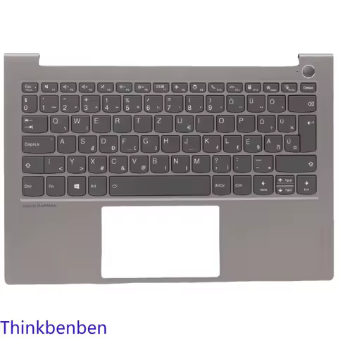 HU Hungarian Mineral Gray Keyboard Upper Case Palmrest Shell Cover For Lenovo ThinkBook 13s G3 ACN 5CB1C72417
