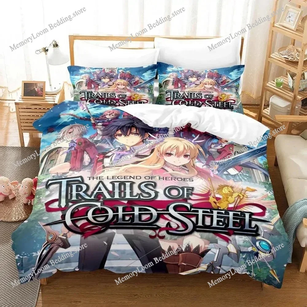 The Legend of Heroes Trails of Cold Steel Bedding Set Single Twin Full Queen King Size Bed Set Adult Kid Bedroom Duvet cover