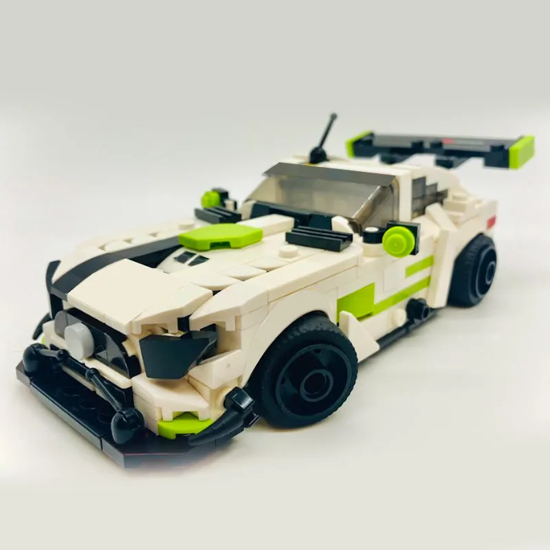331 PCS Sports car AMG GT3 MOC Customize Modular Building Block Creative Design Model Kids Brick Simple DIY Christmas Toy Gift