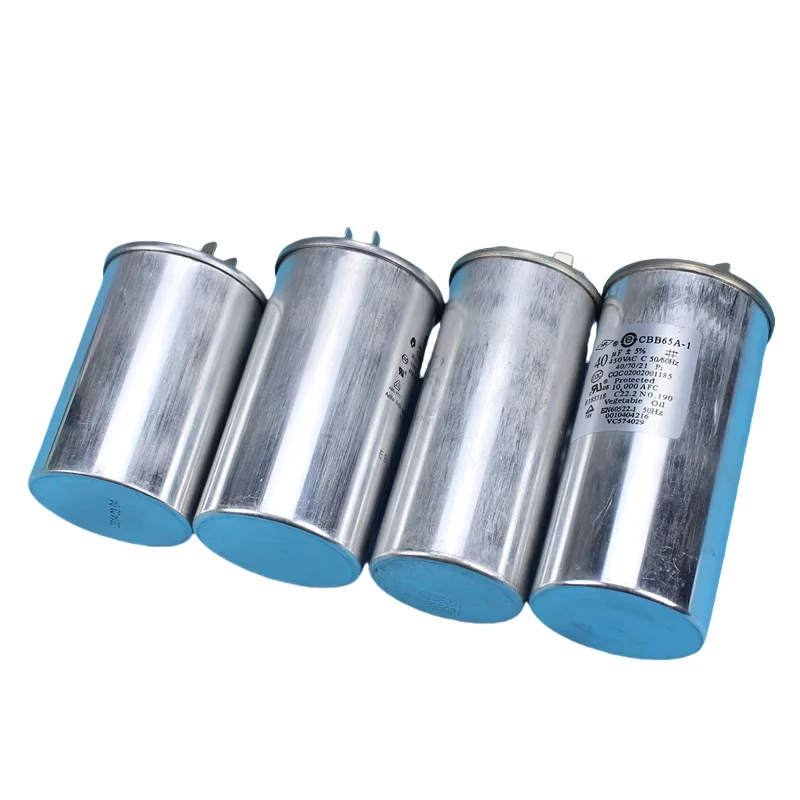 Original For Haier air conditioning capacitor, compressor starting capacitor, CBB65A-1/25uf/35uf/50uf