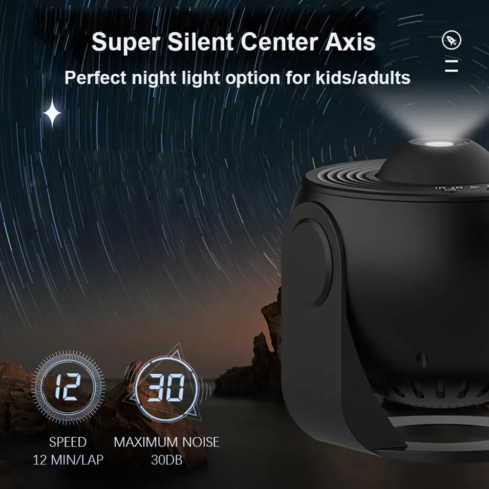 Dream LED Night Light Star Projector 13 in 1 Planetarium Galaxy Projector Lamp 360° Rotate for Bedroom Valentines Decor Day Gift