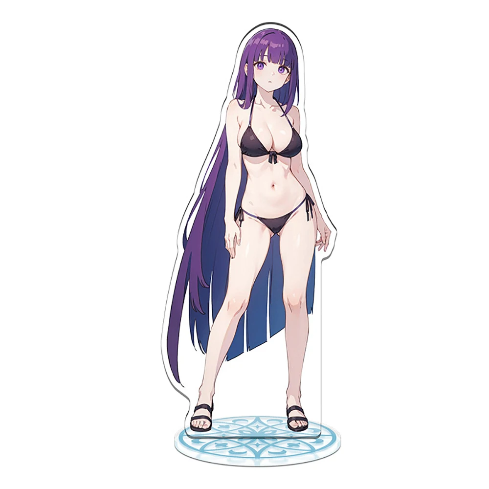 Figurka Akrylowa Frieren: Beyond Journey's End Aura Fern Stark Popularne Anime Wykwintny Model Ozdoba Prezent Urodzinowy dla Dziecka