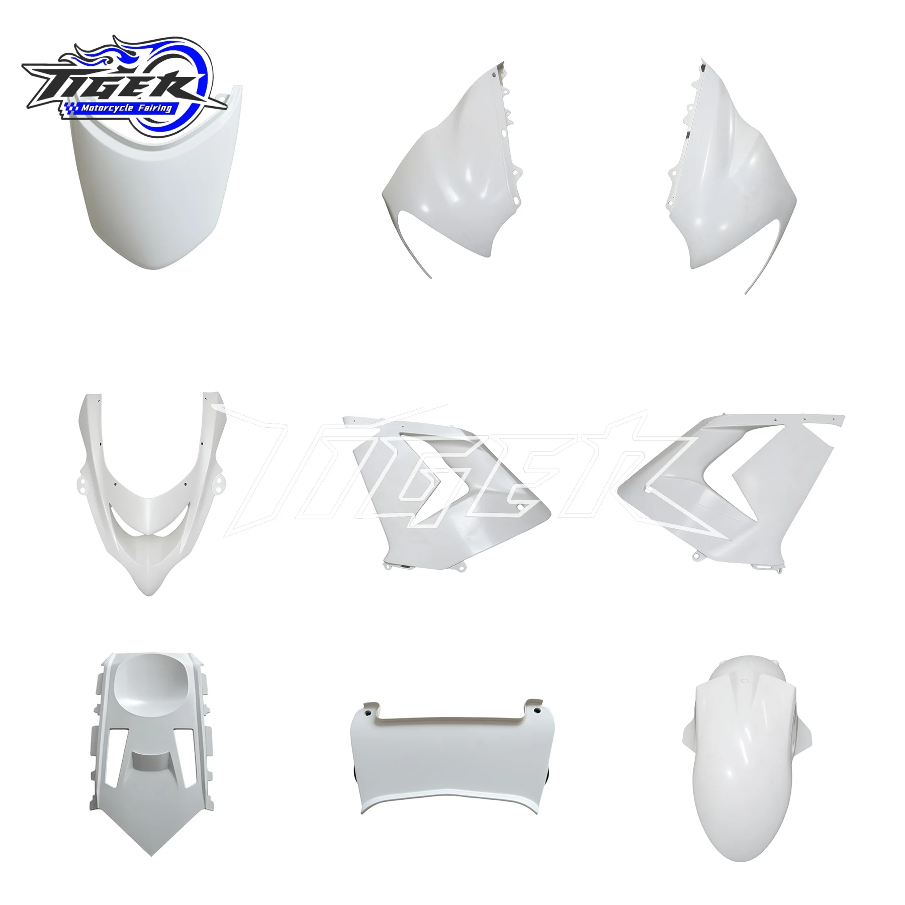 

Motorcycle Fairing Set Body Kit Plastic For Kawasaki ZX-10R Ninja 2004-2011 Accessories ABS Injection Bodywork zx10r 04-05