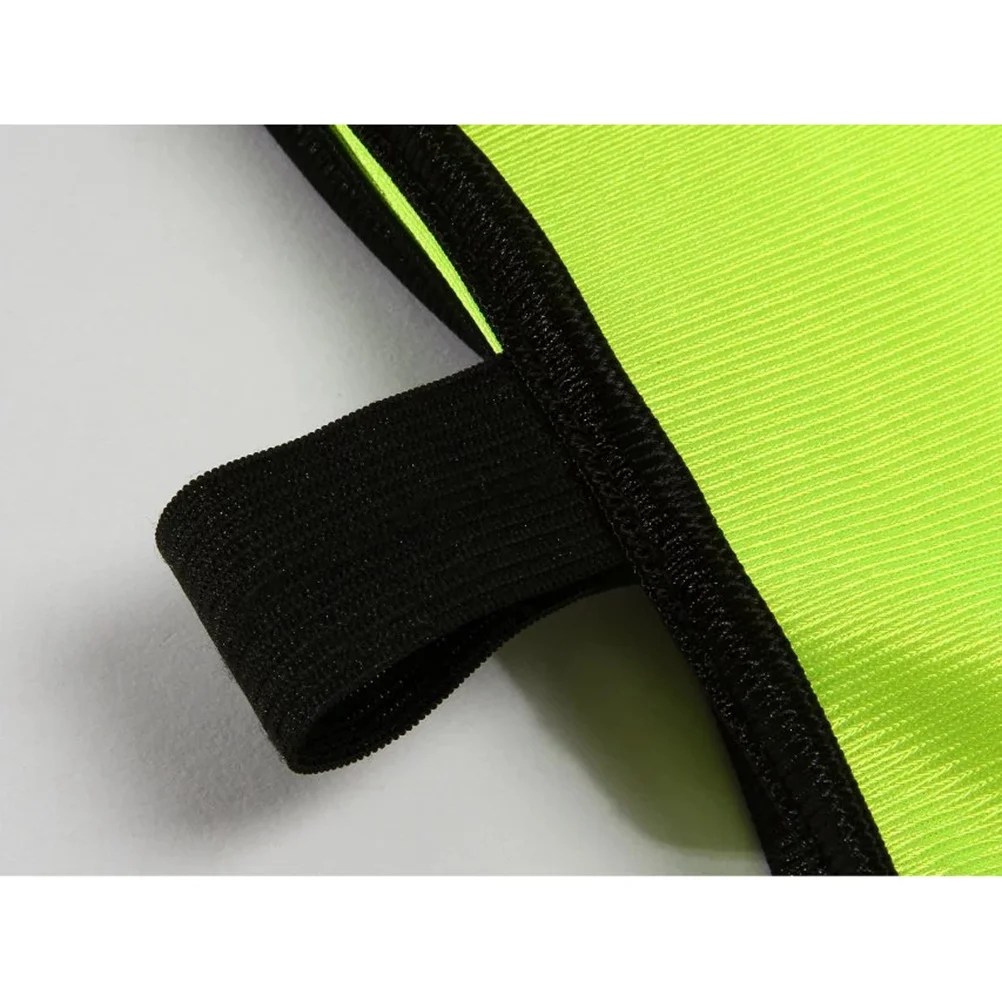 12 Buah Rompi Latihan Tanpa Lengan Poliester Lembut Ringan Cepat Kering Pakaian Jaring Tim Permainan Musim Panas Ukuran-Xl Neon