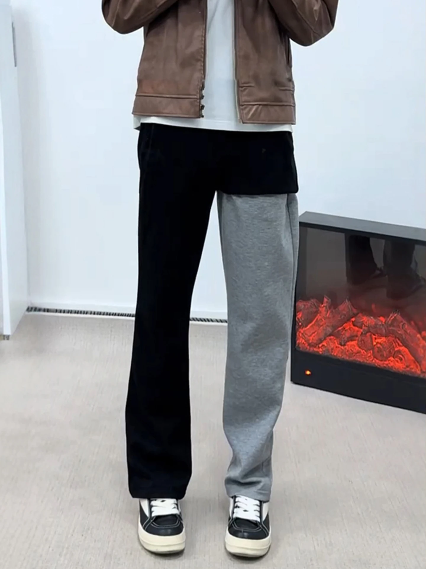 

Мужские зимние брюки Bla American Thiened Fce Lined с прямым кроем, зауженные, повседневные, с высокой талией, на молнии