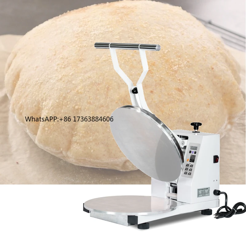 

Горячая новинка 2026: Машина для раскатки теста с контролем температуры, 18 дюймов, для приготовления основы для пиццы