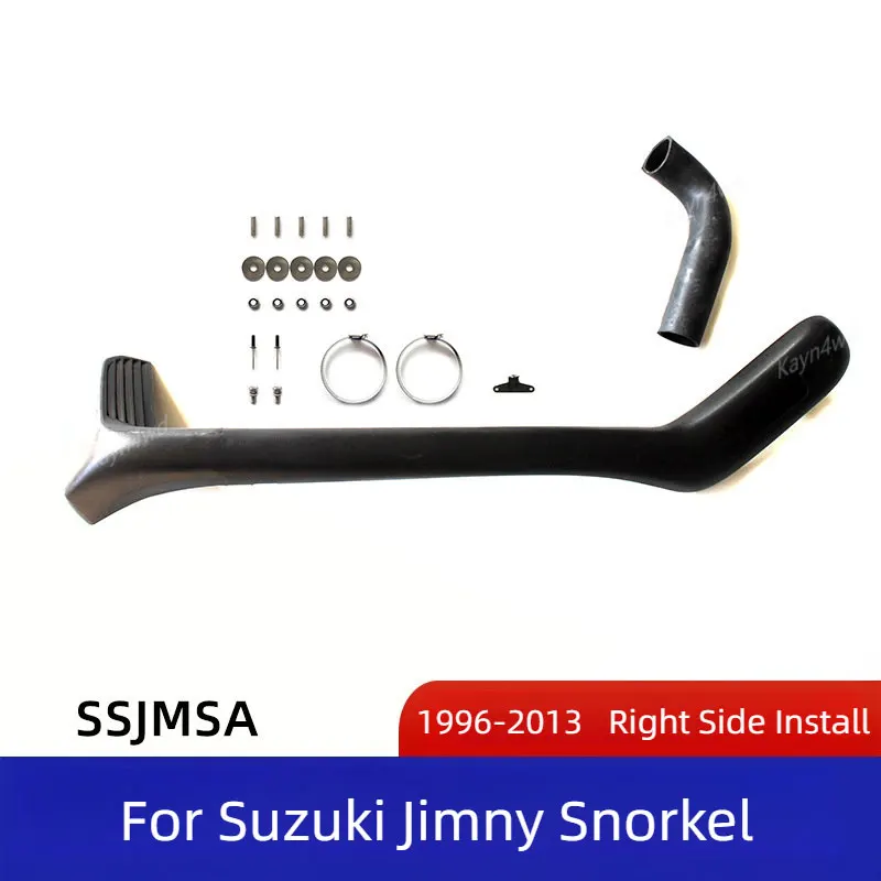 Off Road 4x4 Accessories Hight Level Air Intake Snorkel Set For 1996-2013 SUZUKI Jimny JB23 JB33 JB43 Wading Breath Hose Kit