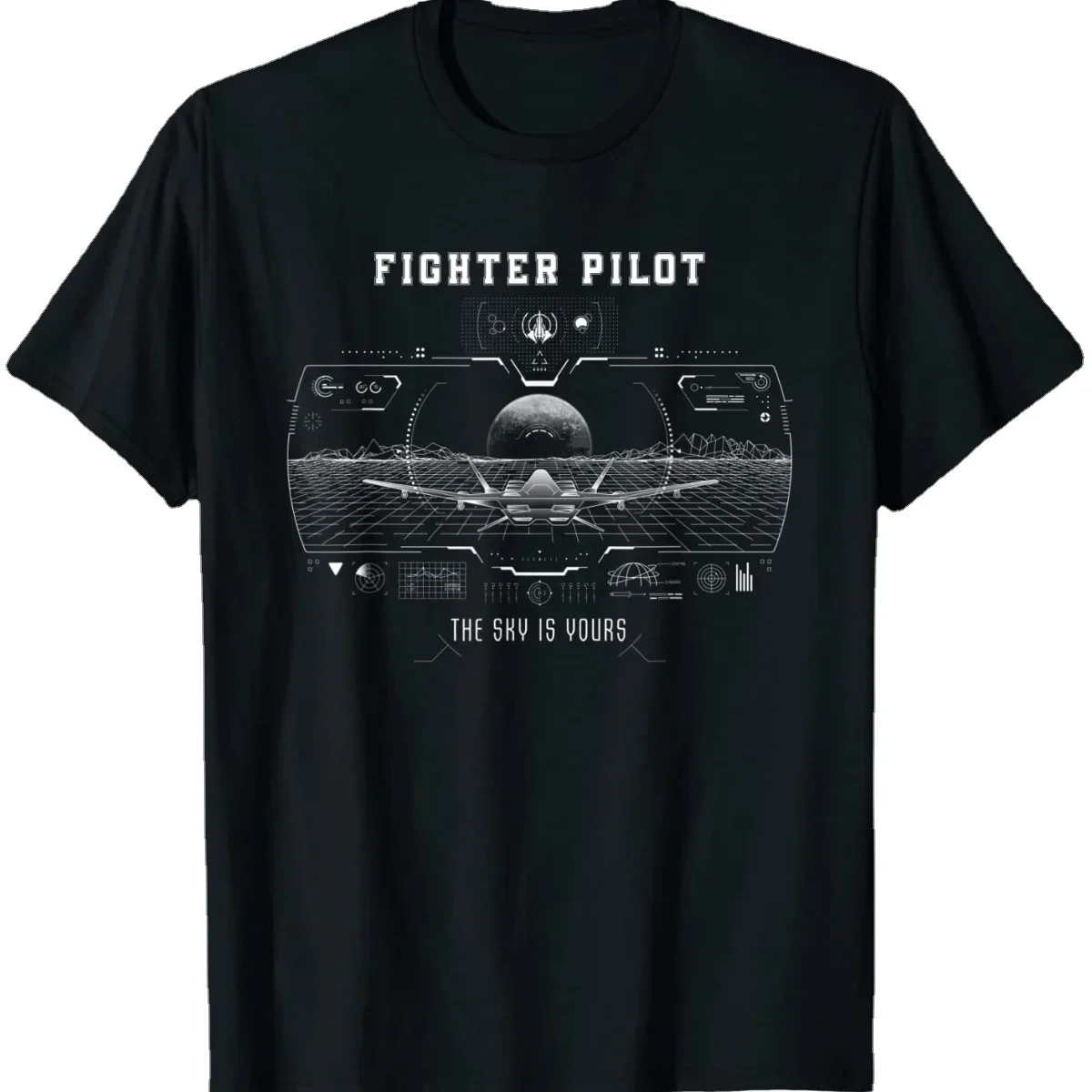 

Fighter Pilot the Sky is yours Shirt Funny Fighter Pilot T-Shirt
