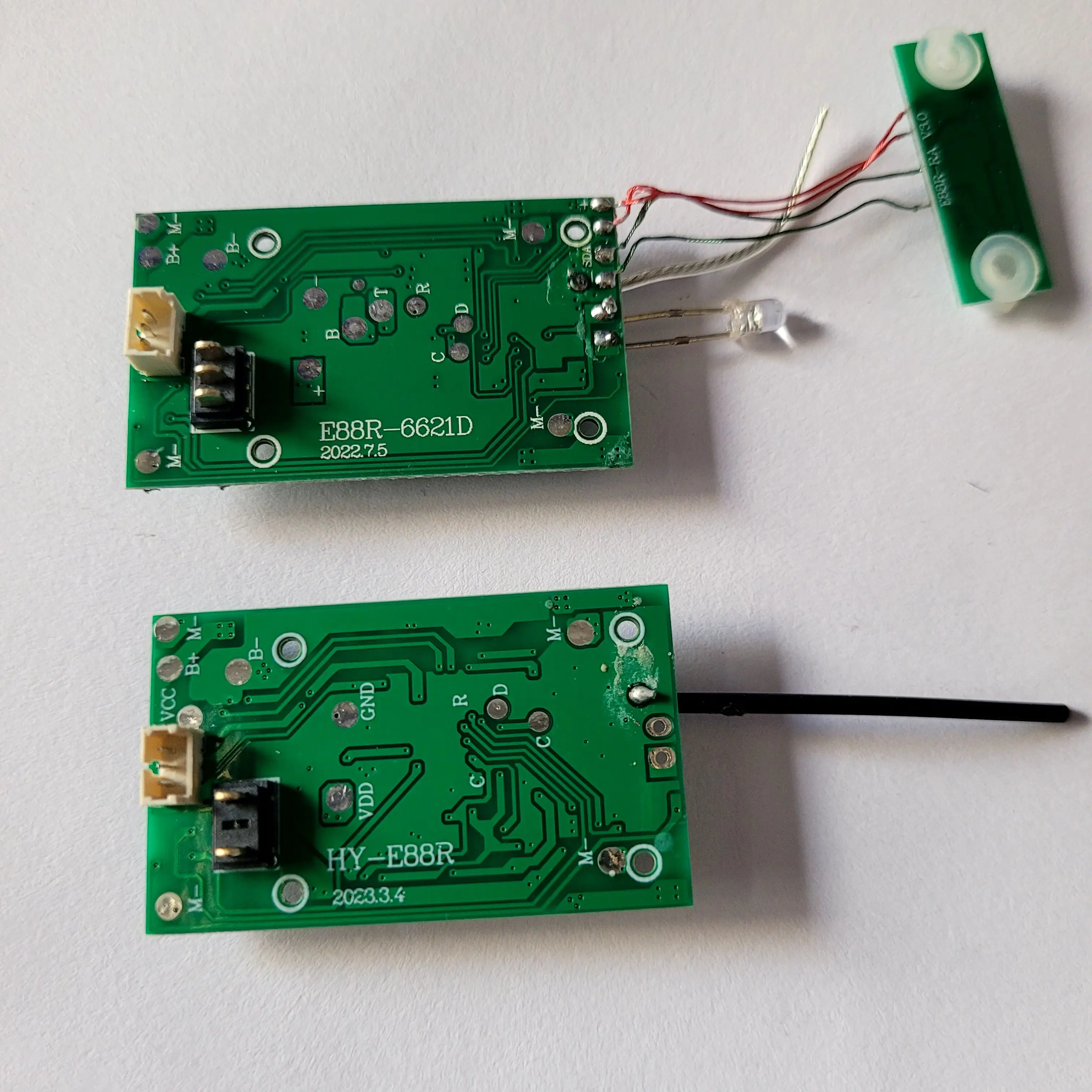 E88 Drone część zamienna do zdalnie sterowanego quadcoptera PCB tablica odbiorcza akcesoria wymienne