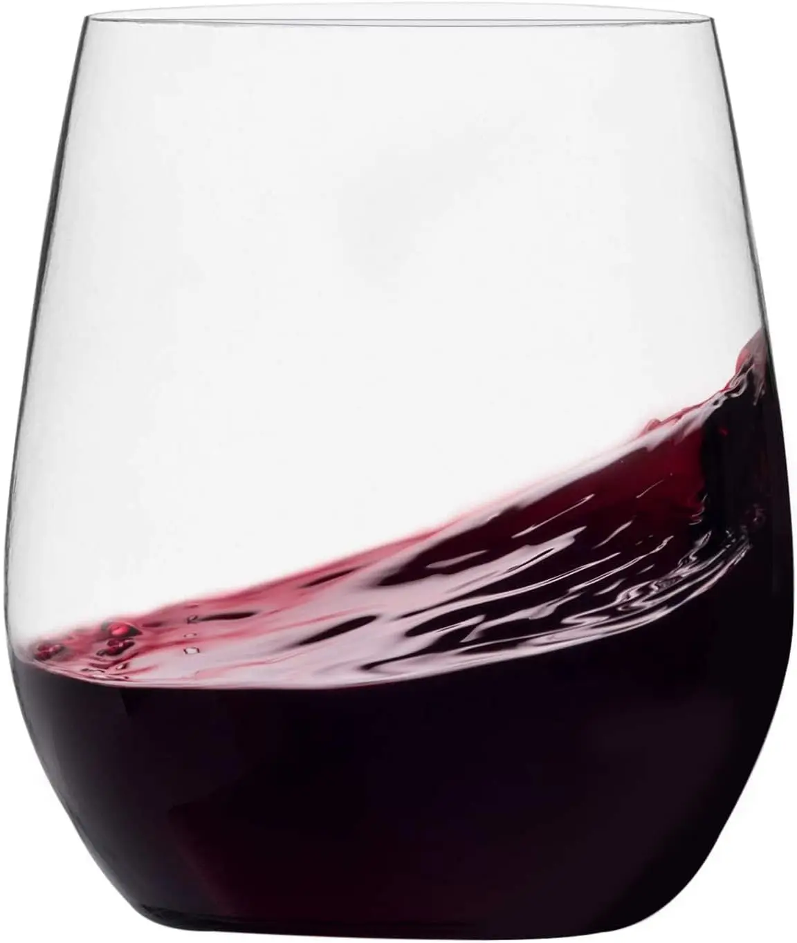 

Plastic Stemless Wine Glasses 48 Pack, Disposable 12 Oz Clear Plastic Wine Cups Shatterproof Recyclable and BPA-Free