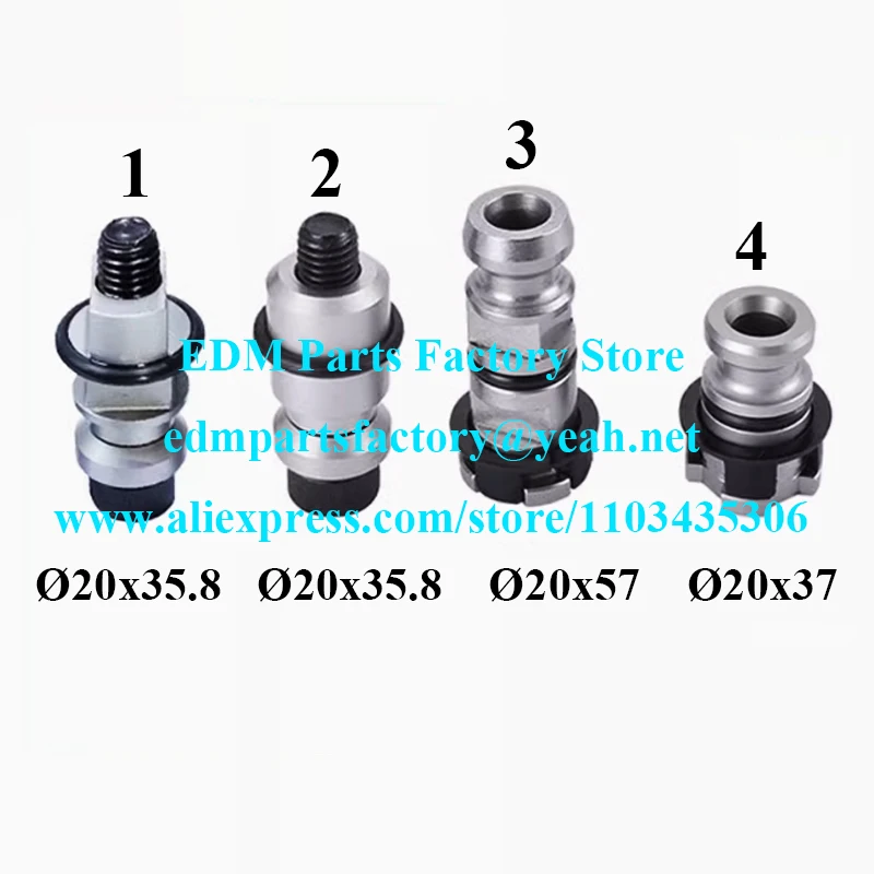 edm فحص حنفية متوافقة مع 3 R Erowa نظام هوائي سحب قضيب شرارة آلة ER2102 ER2101 ER-015465 ER-007980 3R-605