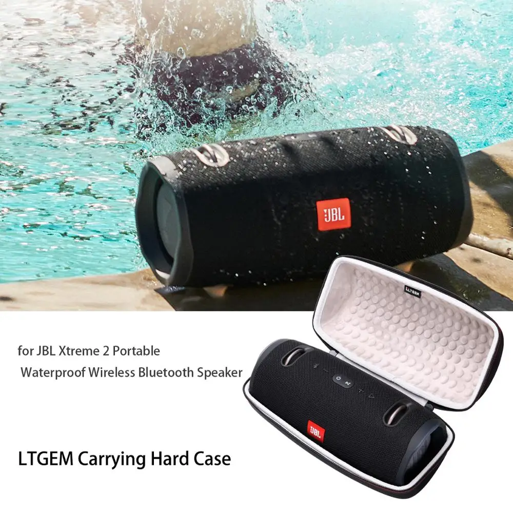 

LTGEM EVA Hard Case for JBL Xtreme 3/2 Portable Waterproof Wireless Bluetooth Speaker - Travel Protective Carrying Storage Bag