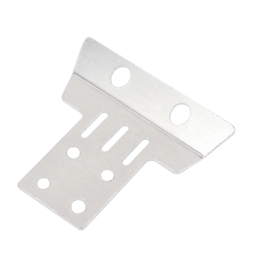 Plaque inférieure de protection avant en aluminium pour Tamiya 1/10 BB-01 BBX01 BB01, protection de châssis, pièces de mise à niveau