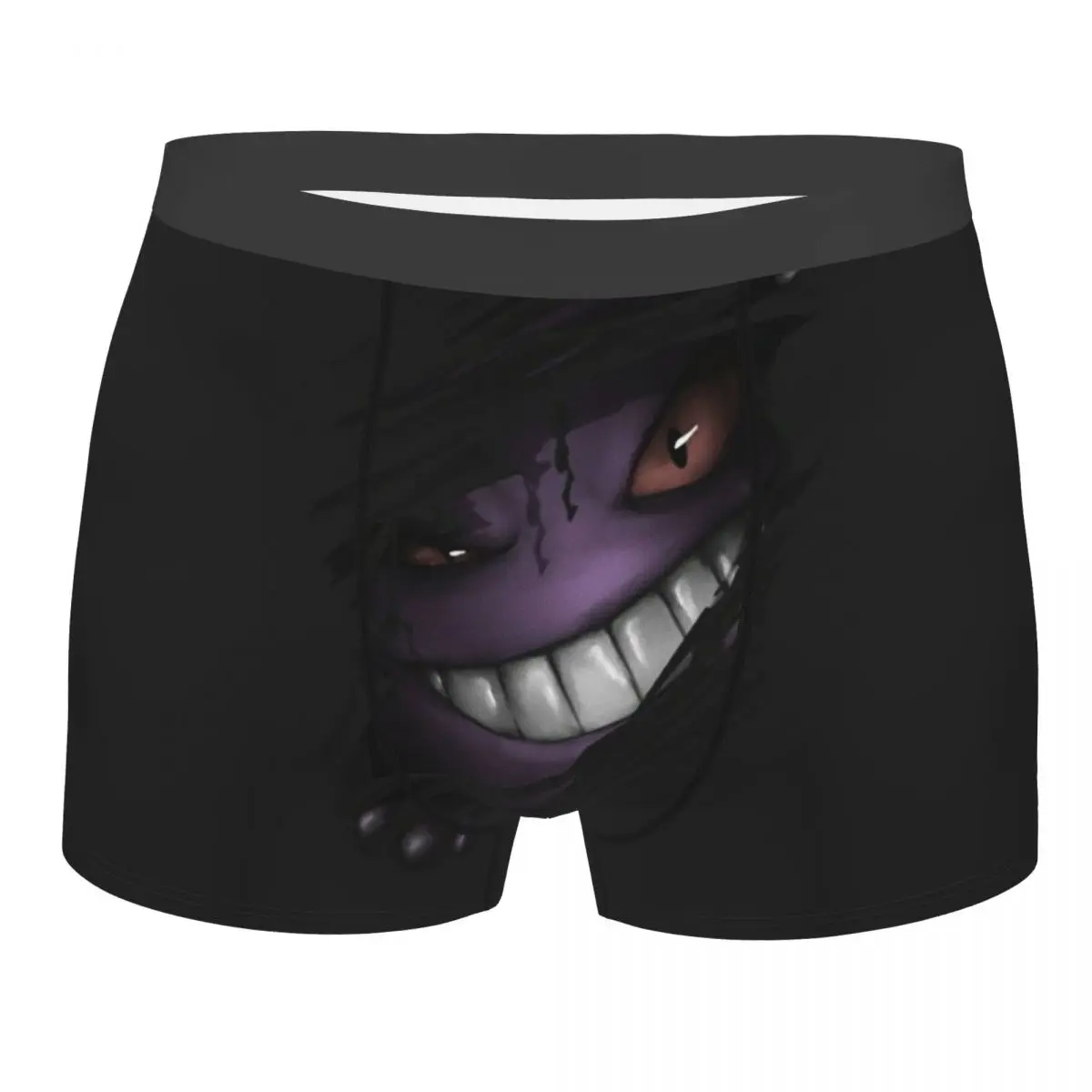 Monster Face Man's Underwear, Highly Breathable printing High Quality Gift Idea