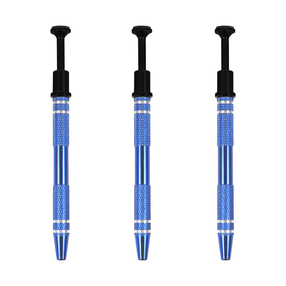 

3Pcs Ic Extraction Tools Four Claw Chip Up Tool Electronic Component Grabber Precision Tweezers for Phone Electrician