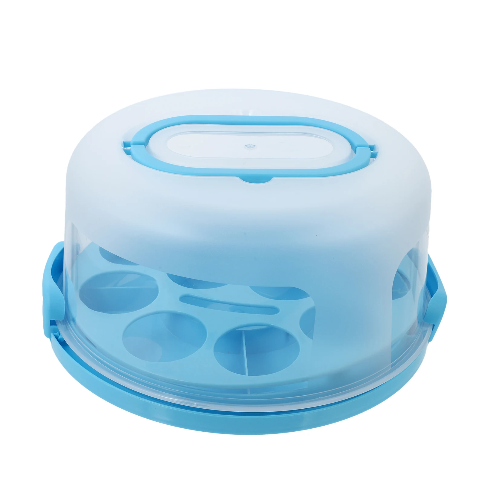 

Thicken Cake Box Eco friendly Dessert Container Transparent Food Plastic Reusable Cupcake Carrier Safe Storage