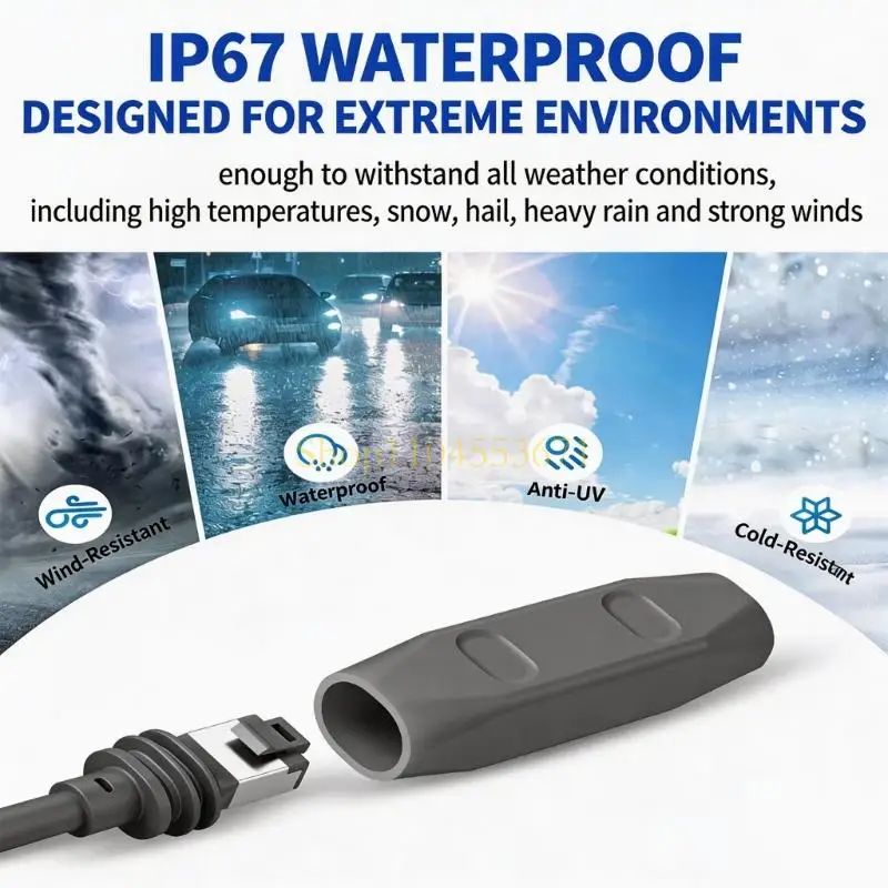 Best Seller Heavy Duty PVC Networking Coupler For GEN3 With IP67 Waterproof Rating And EMIs Shielding
