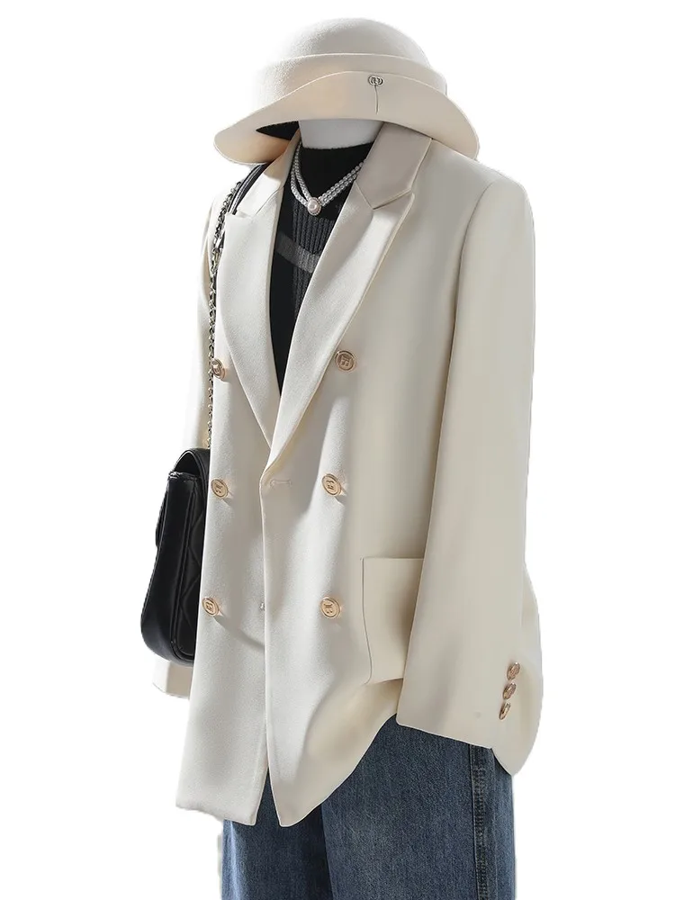 

Кофейный, черный, бежевый женский пиджак, женская повседневная куртка, пальто на зиму и осень