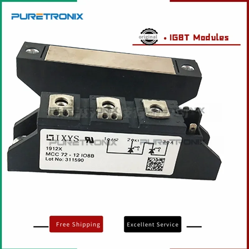 電源モジュールMCC72-08IO1B, MCC72-12IO1B, MCC72-14IO1B, MCC72-16IO1B, MCC72-18IO1B,新品