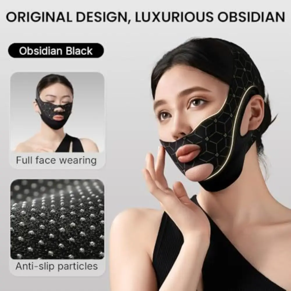 New Adjustable Face Toning Belts Anti-slip Reusable Face Lifting Tapes V Line Face Lifting Mask for Sleeping