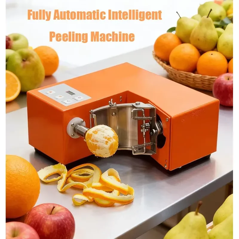 YWM Certificate 150W for Apples Pears Kiwis Oranges Lemons Tomatoes Fully Automatic Smart Control Small Peeling Machine