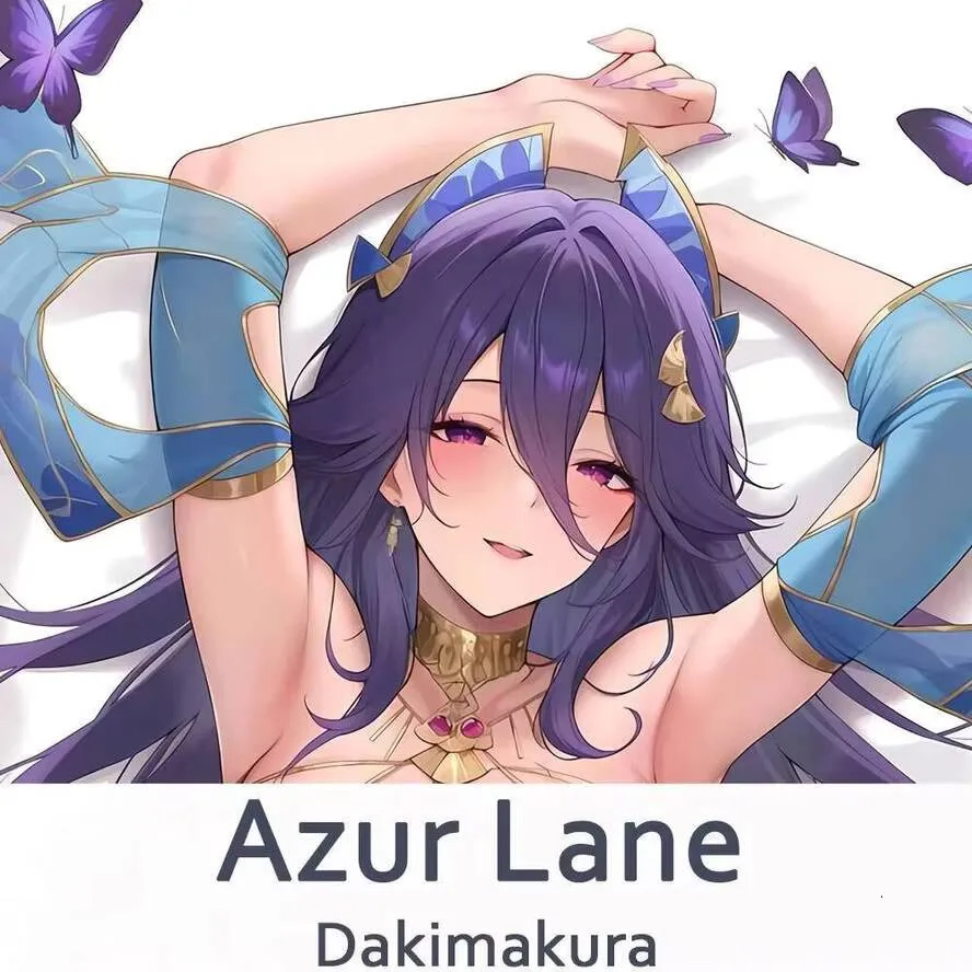 

Lane Dakimakura 2WAY Azur Hing Body Pillow Case Cover Anime Otaku Cushion Xmas Gifts
