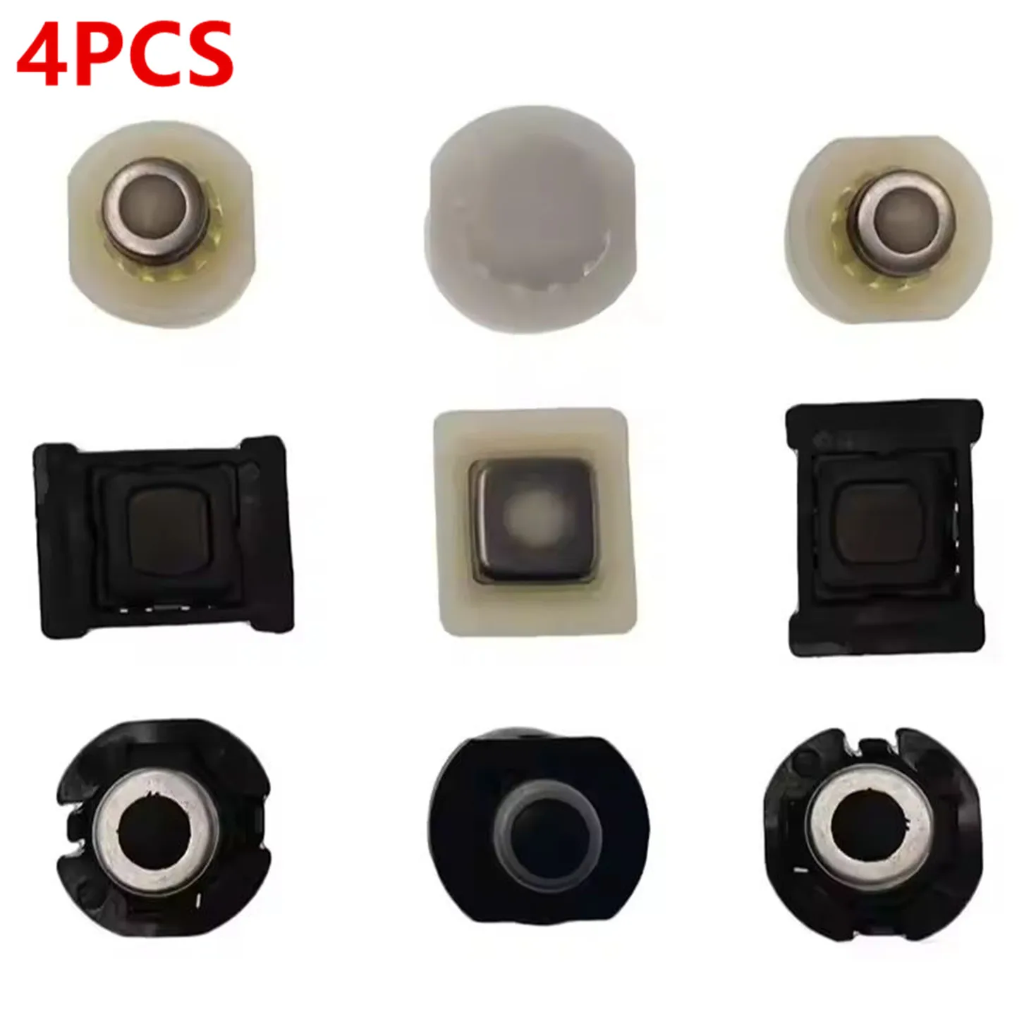 4PCS Plastic Element Button Level Aluminum Alloy Tower Ruler Buckle 3/5/7m Universal Round Buckle Rower Ruler Accessories