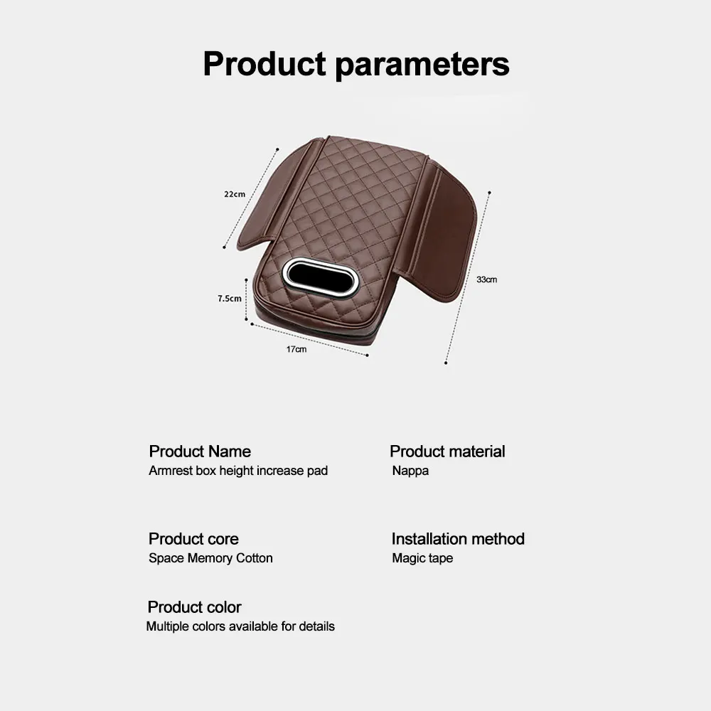 Подлокотник для автомобиля, коробка для бумажных салфеток, подлокотник для центра, с боковым карманом для хранения, бумажный подлокотник