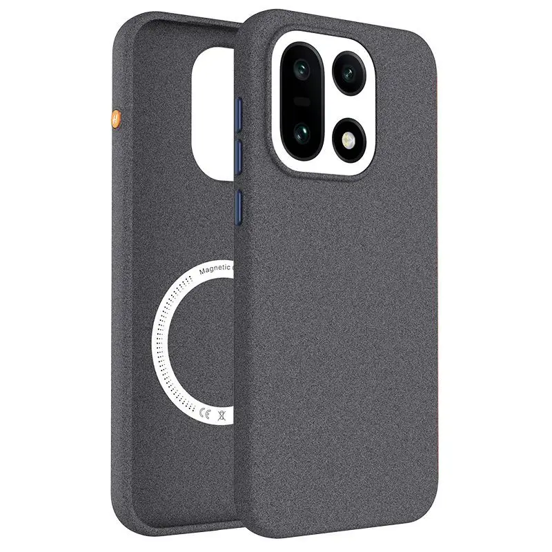 For Magsafe Case For OnePlus 15 Luxury frosted Magnets Magnetic Wireless Charging Shell Fashion Skin friendly Bumper