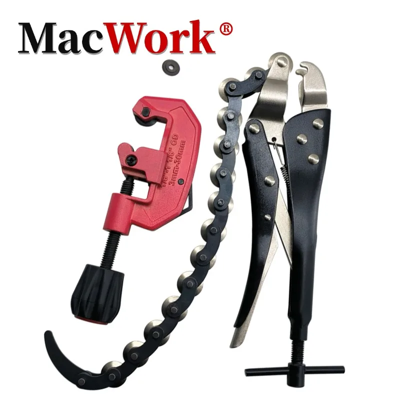 

2 Pcs Pipe Cutting Knife Set Locking Pliers Exhaust Pipe Cutter Adjustable Heavy Duty Pliers Toughbuilt Multitool Hand Tools