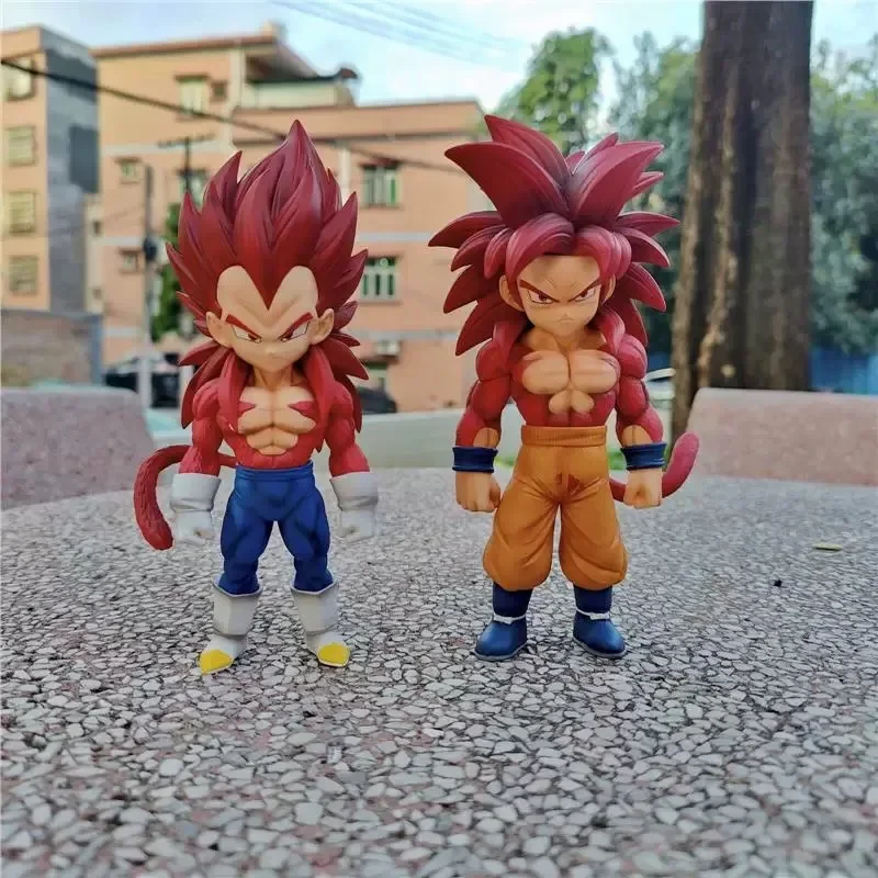 

Аниме Dragon Ball DAIMA Рисунок Супер Сайян 4 Гоку Вегета Фигурка ПВХ Коллекционная Статуя Модель Игрушки Подарки 15,5-16,5 см
