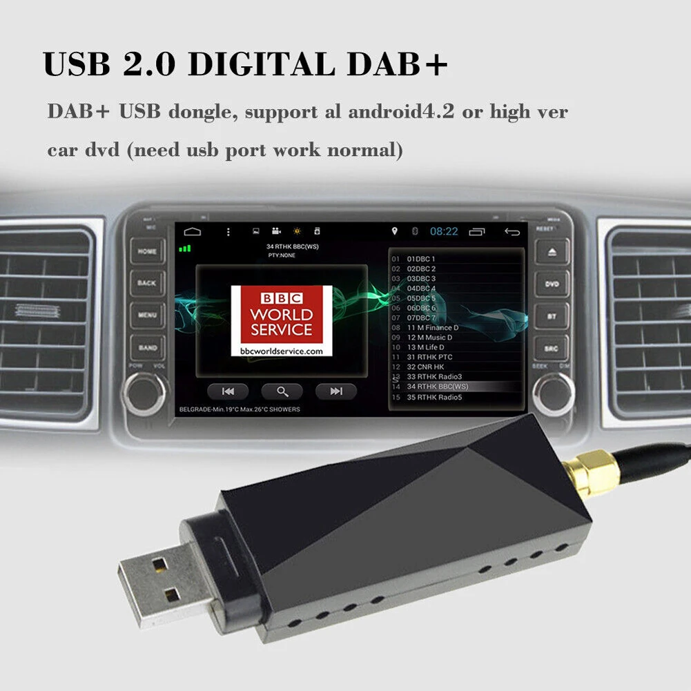 Car Audio Adapter F…