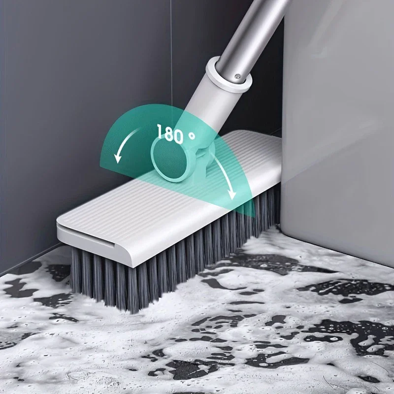 Household Household Cleaning Tools, Silicone Floor Picker Broom, Dustpan Mops, Rotary Set, Rotating Brushes