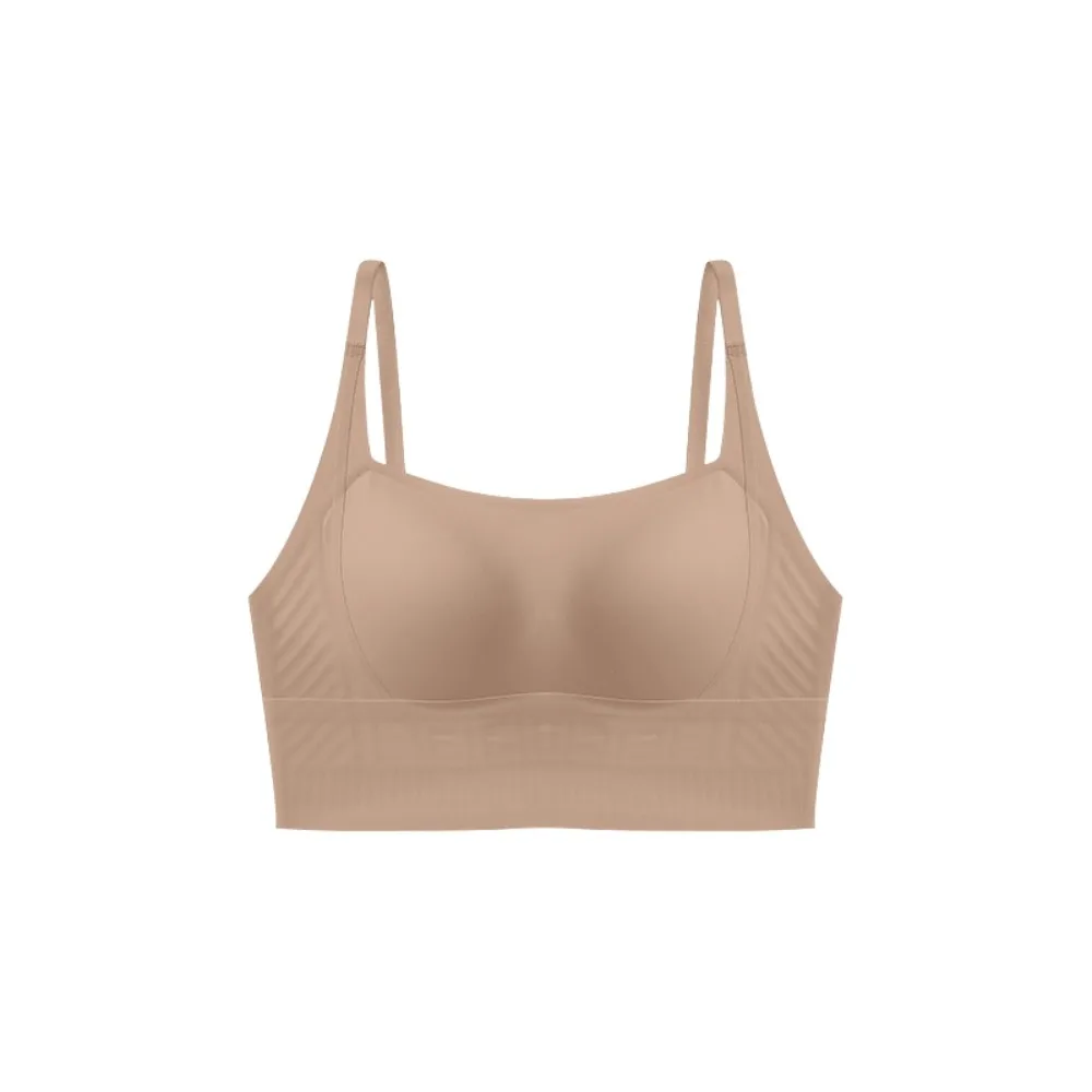 

Бесшовный спортивный бюстгальтер для женщин: тонкий, без косточек, с эффектом пуш-ап, подтягивающий, облегающий, для коррекции формы груди